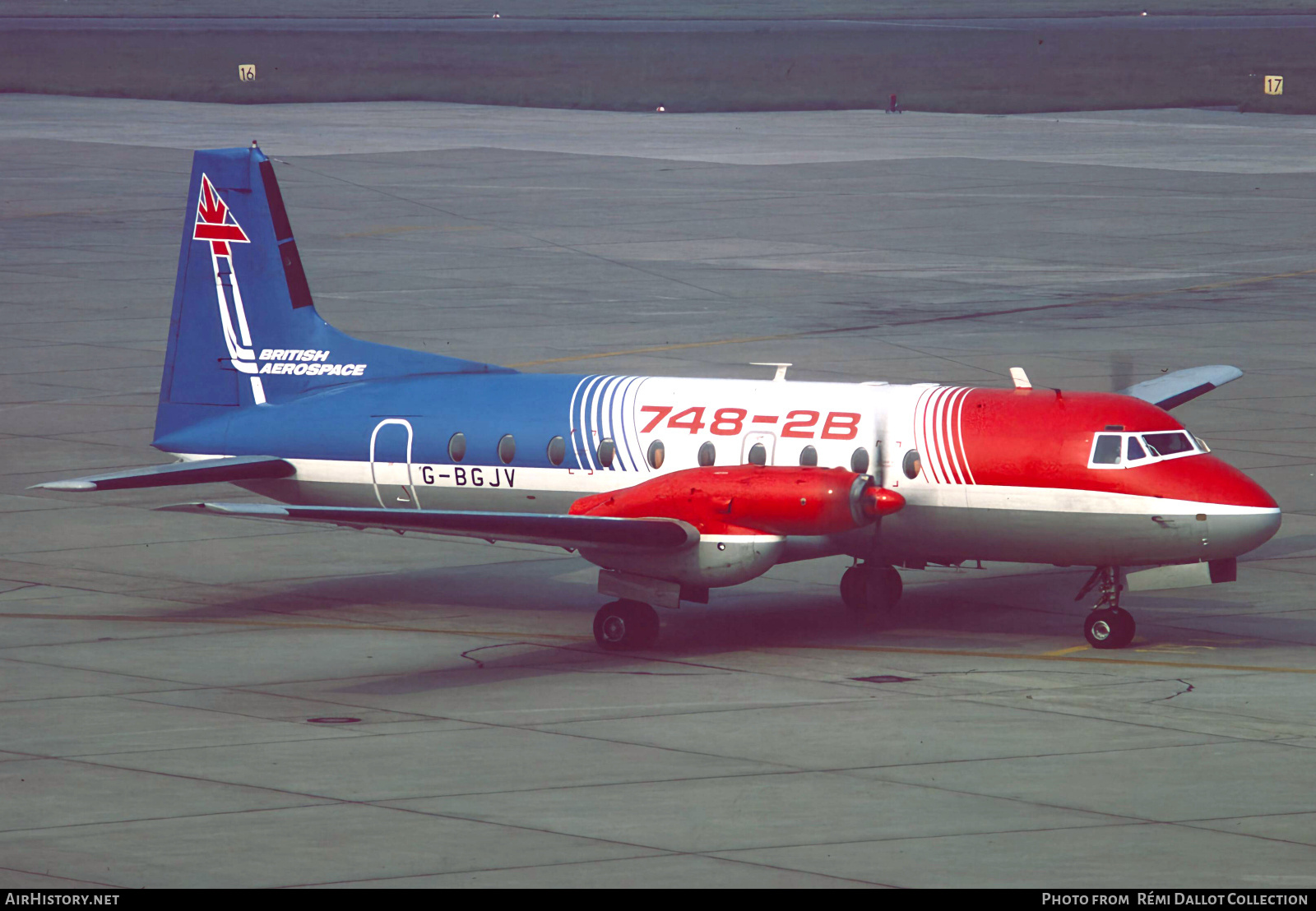 Aircraft Photo of G-BGJV | British Aerospace BAe-748 Srs2B/357LFD | British Aerospace | AirHistory.net #813334