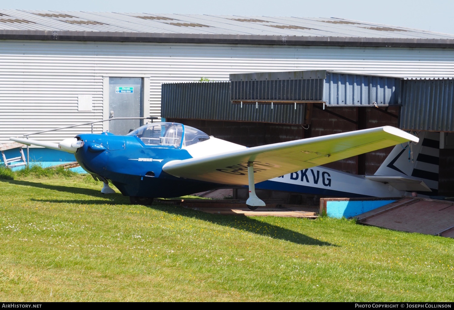 Aircraft Photo of G-BKVG | Scheibe SF-25E Super Falke | AirHistory.net #813344