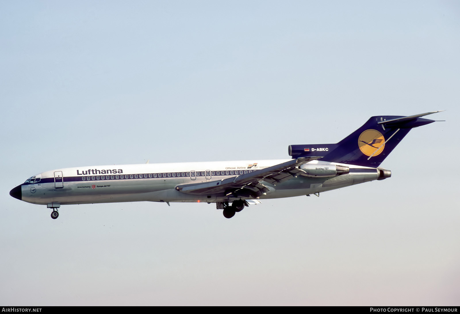 Aircraft Photo of D-ABKC | Boeing 727-230/Adv | Lufthansa | AirHistory.net #813373