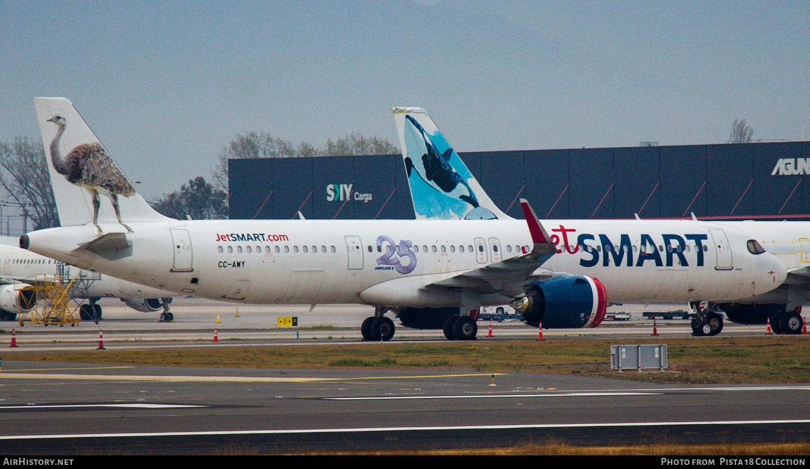 Aircraft Photo of CC-AWY | Airbus A321-271NX | JetSmart | AirHistory.net #813375