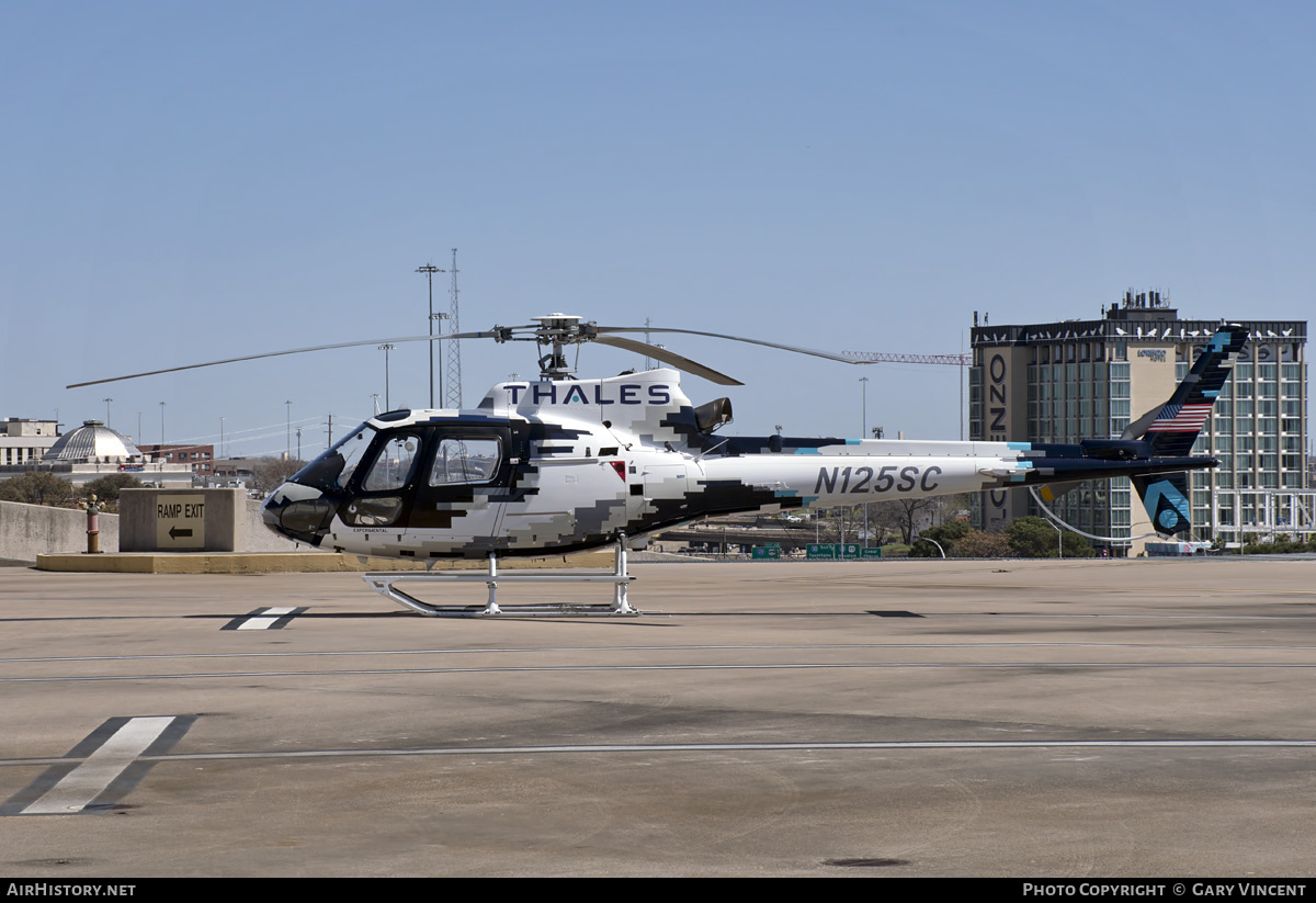 Aircraft Photo of N125SC | Aerospatiale AS-350B-2 Ecureuil | Thales | AirHistory.net #813379