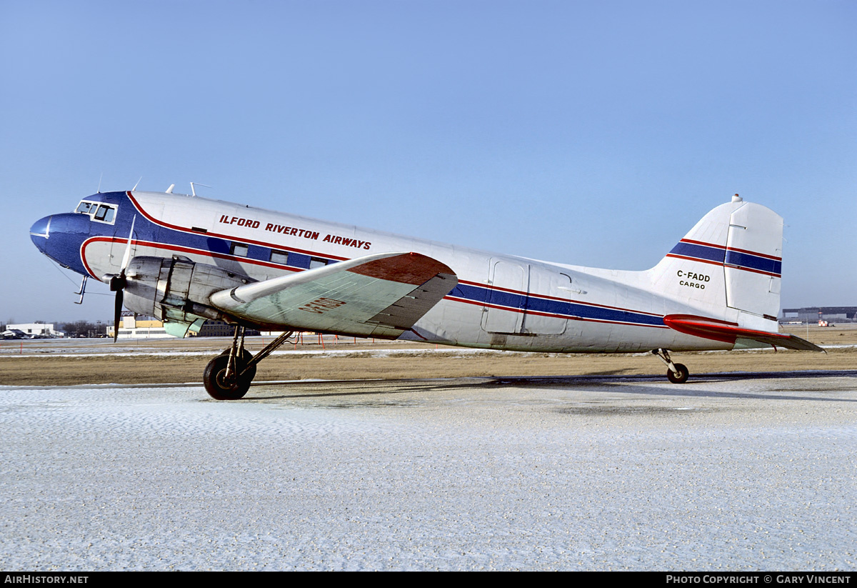 Aircraft Photo of C-FADD | Douglas DC-3(C) | Ilford Riverton Airways | AirHistory.net #813404