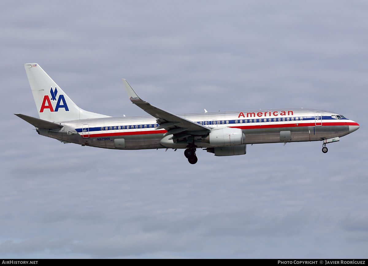 Aircraft Photo of N829NN | Boeing 737-823 | American Airlines | AirHistory.net #813409