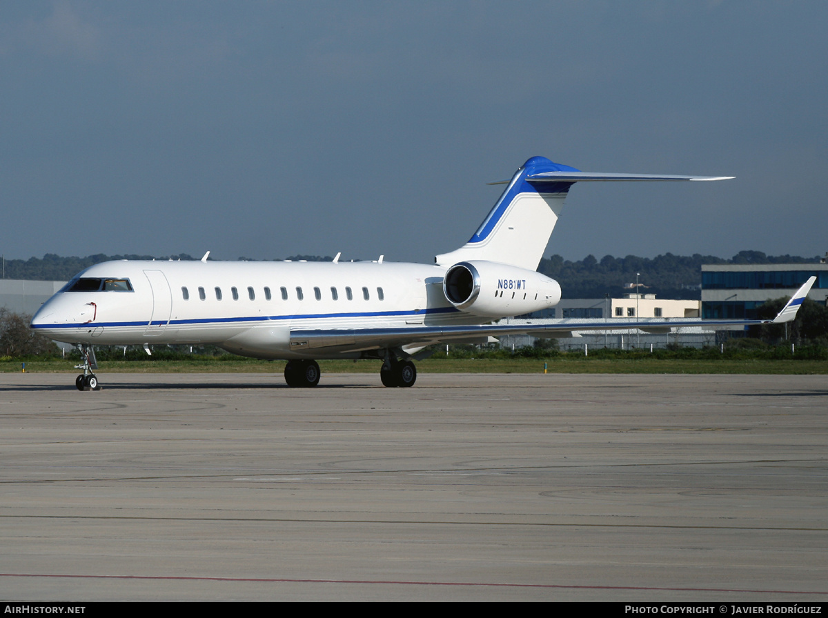 Aircraft Photo of N881WT | Bombardier Global Express (BD-700-1A10) | AirHistory.net #813415