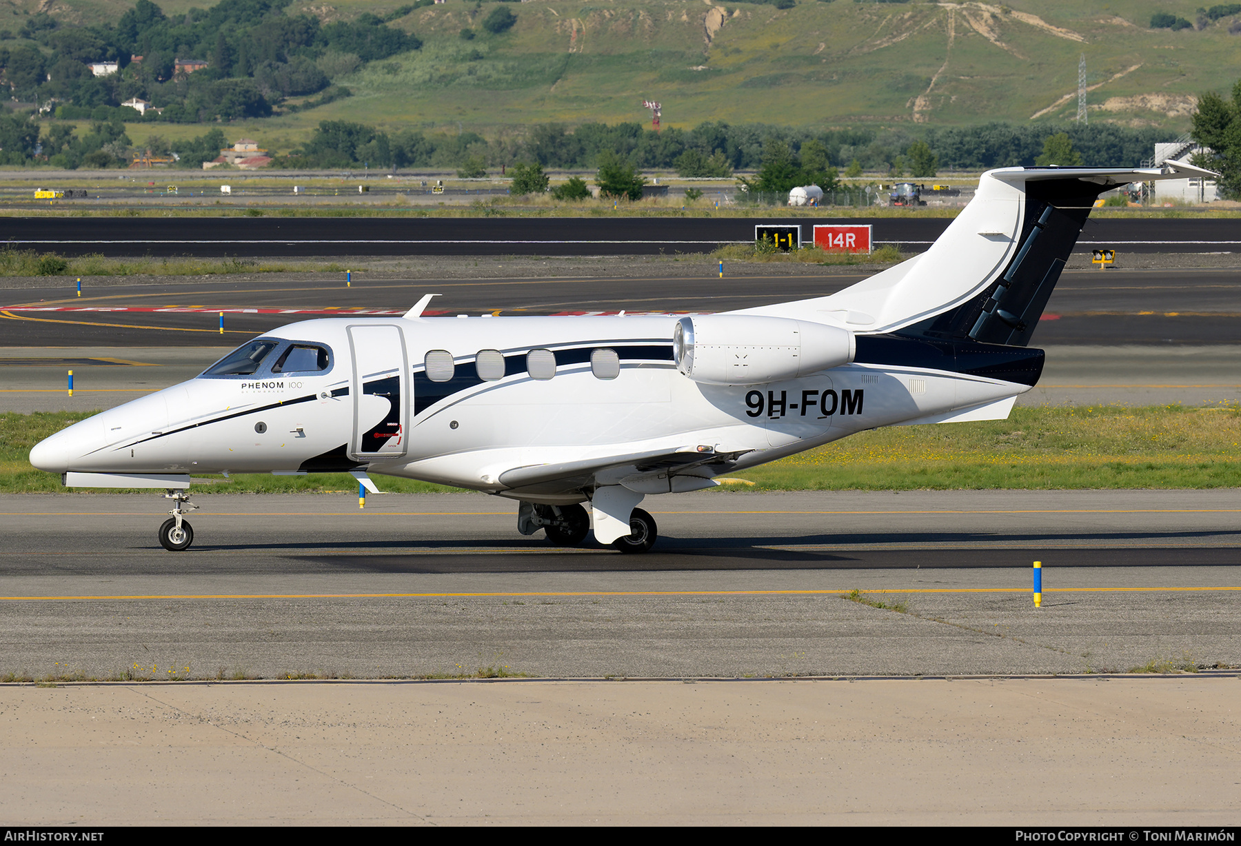 Aircraft Photo of 9H-FOM | Embraer EMB-500 Phenom 100 | AirHistory.net #813417