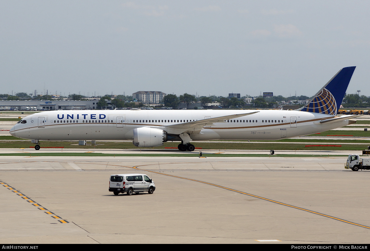 Aircraft Photo of N14001 | Boeing 787-10 Dreamliner | United Airlines | AirHistory.net #813422