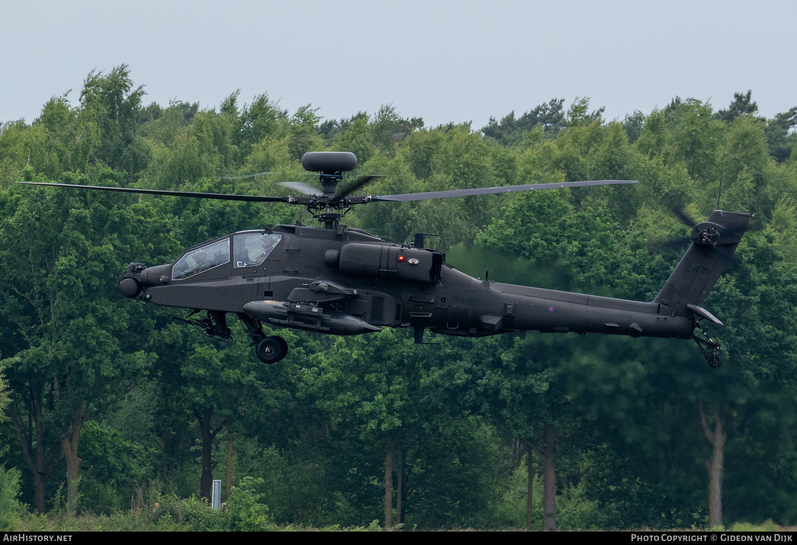 Aircraft Photo of ZM705 | Boeing AH-64E Apache Guardian | UK - Army | AirHistory.net #813434