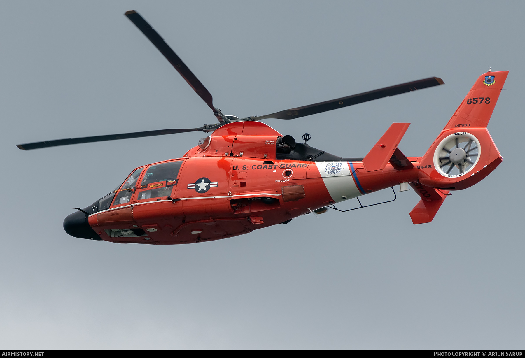 Aircraft Photo of 6578 | Aerospatiale MH-65E Dolphin | USA - Coast Guard | AirHistory.net #813456