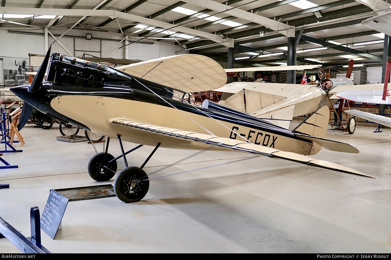 Aircraft Photo of G-ECDX | De Havilland D.H. 71 Tiger Moth | AirHistory.net #813476