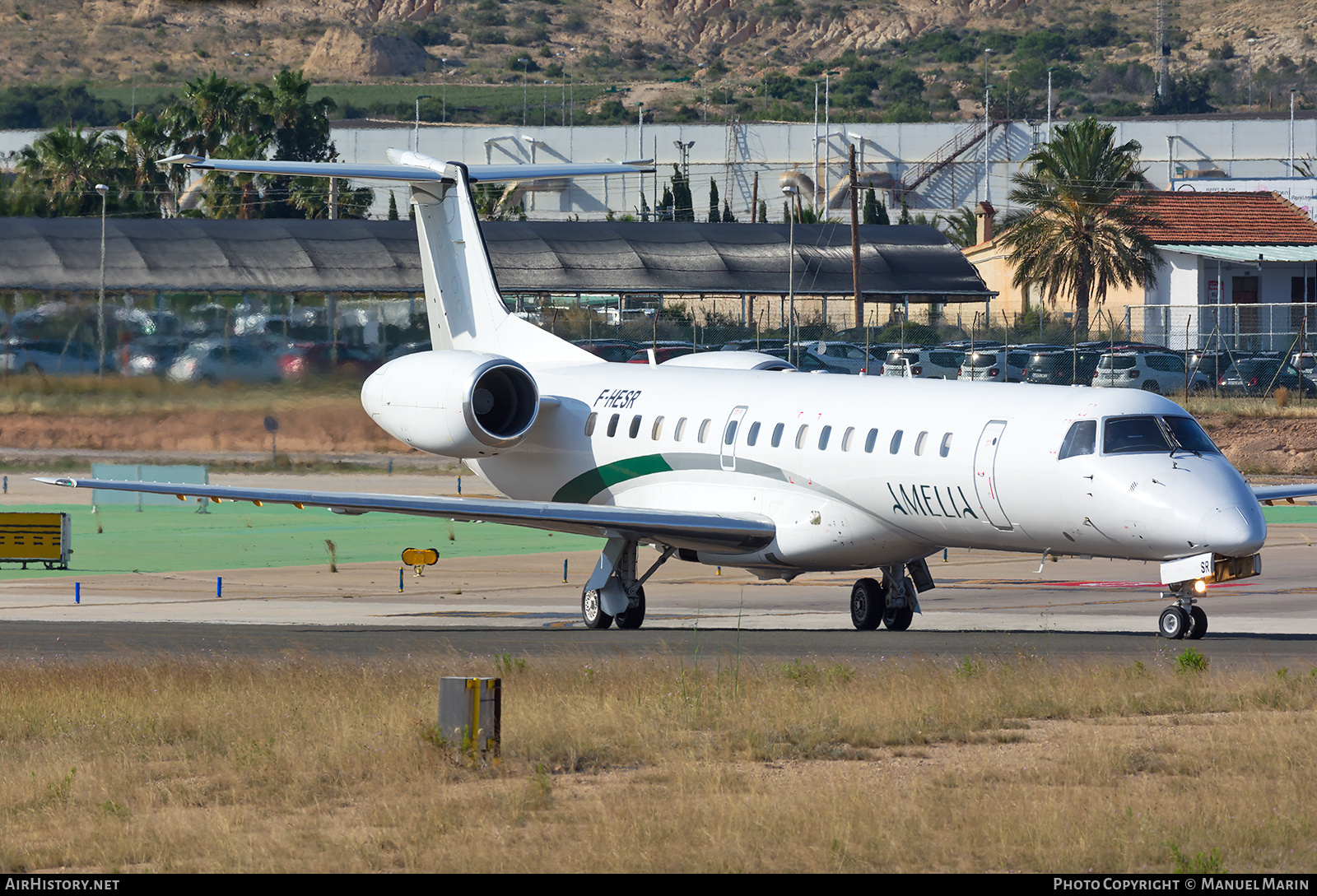 Aircraft Photo of F-HESR | Embraer ERJ-145LI (EMB-145LI) | Amelia | AirHistory.net #813485
