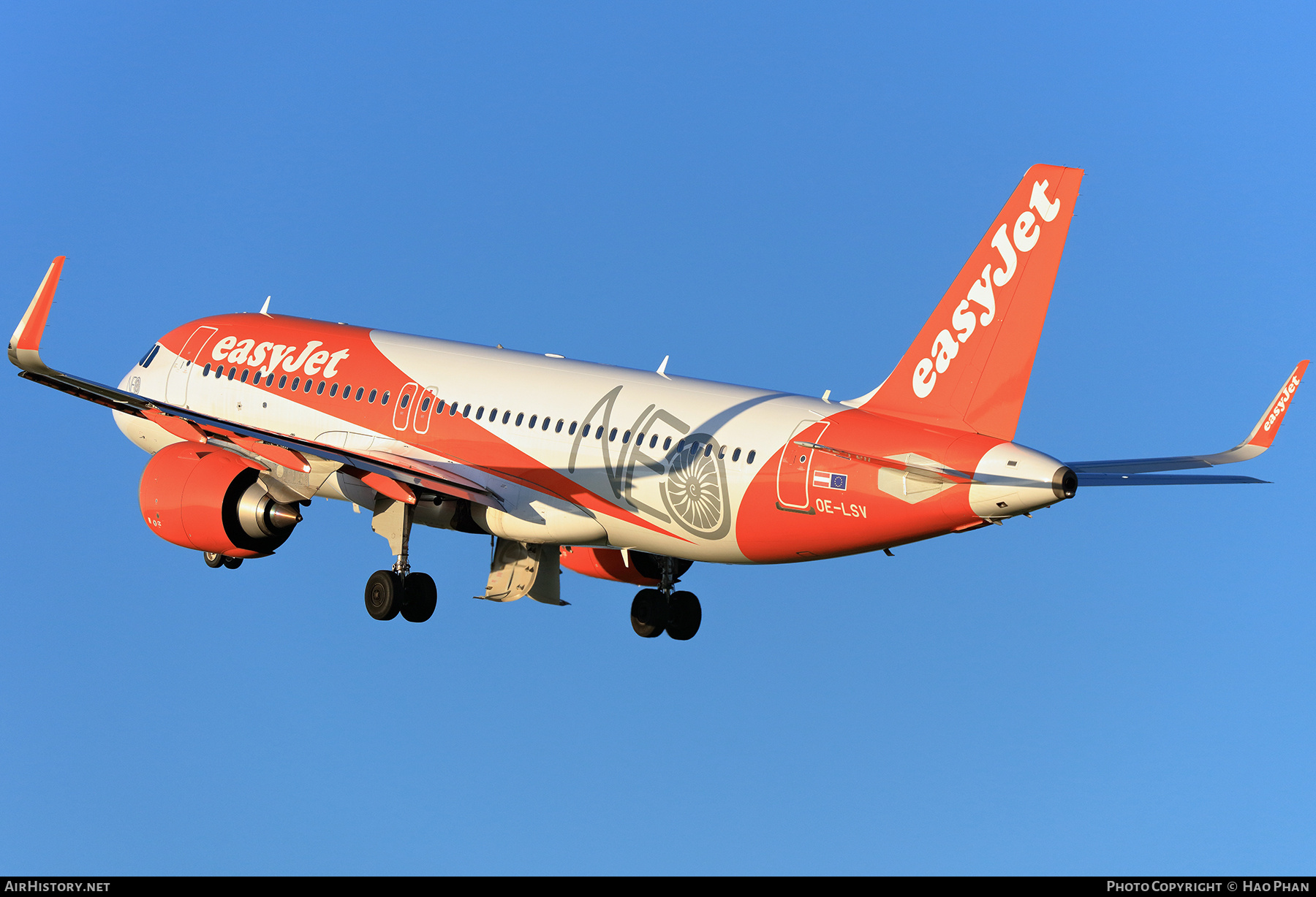 Aircraft Photo of OE-LSV | Airbus A320-251N | EasyJet | AirHistory.net #813487
