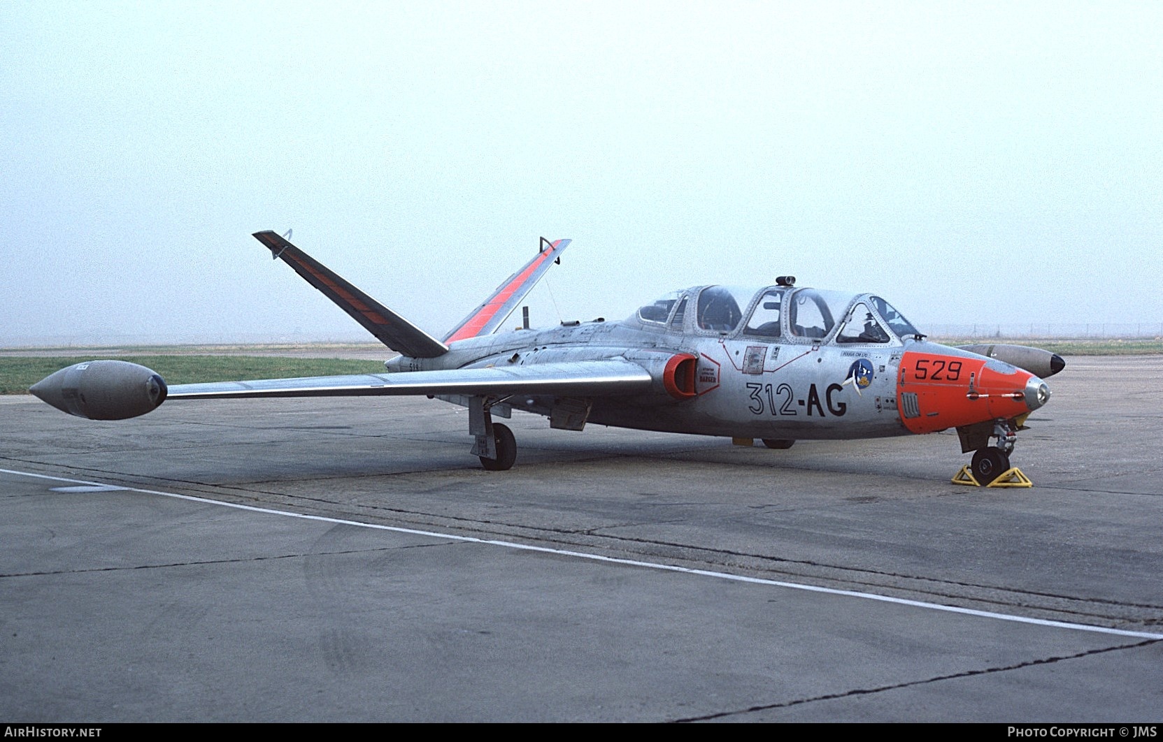 Aircraft Photo of 529 | Fouga CM-170R Magister | France - Air Force | AirHistory.net #813492