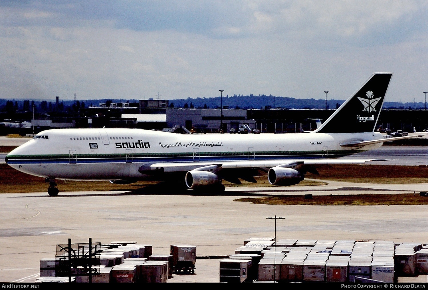 Aircraft Photo of HZ-AIP | Boeing 747-368 | Saudia - Saudi Arabian Airlines | AirHistory.net #813493