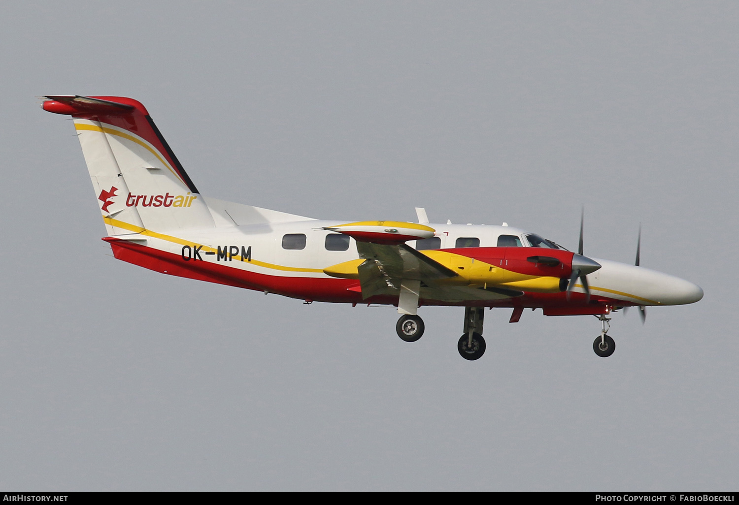 Aircraft Photo of OK-MPM | Piper PA-42-720 Cheyenne IIIA | Trustair Aviation | AirHistory.net #813497