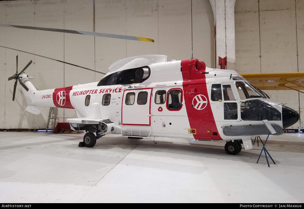 Aircraft Photo of LN-OMC | Aerospatiale AS-332L1 Super Puma | Helikopter Service | AirHistory.net #813511