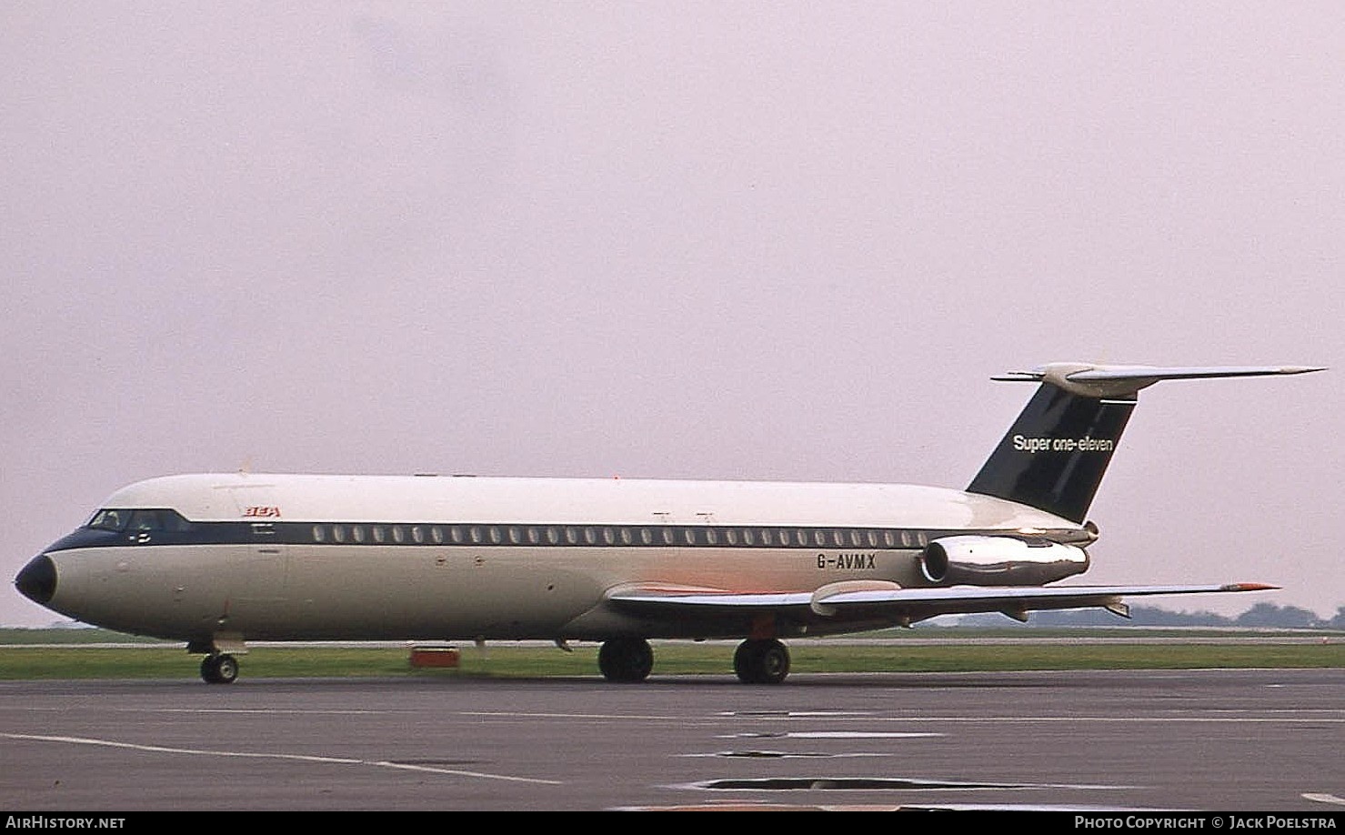 Aircraft Photo of G-AVMX | BAC 111-510ED One-Eleven | BEA - British European Airways | AirHistory.net #813522