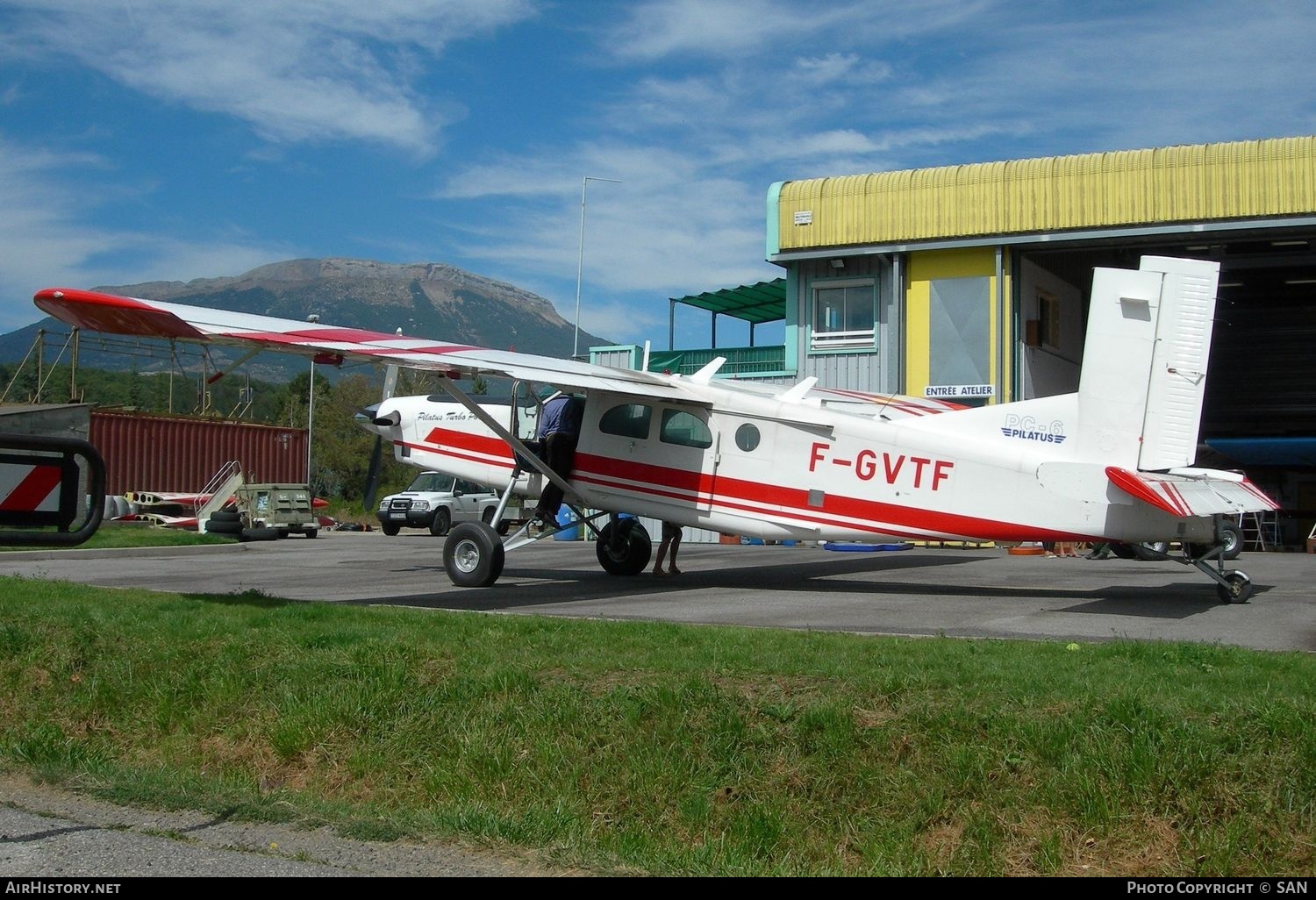 Aircraft Photo of F-GVTF | Pilatus PC-6/B2-H4 Turbo Porter | AirHistory.net #813525