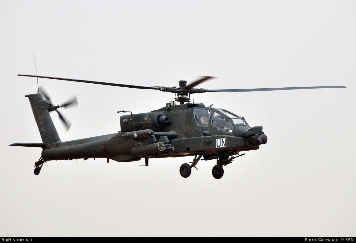 Aircraft Photo of Q-22 | Boeing AH-64DN Apache | Netherlands - Air Force | AirHistory.net #813537