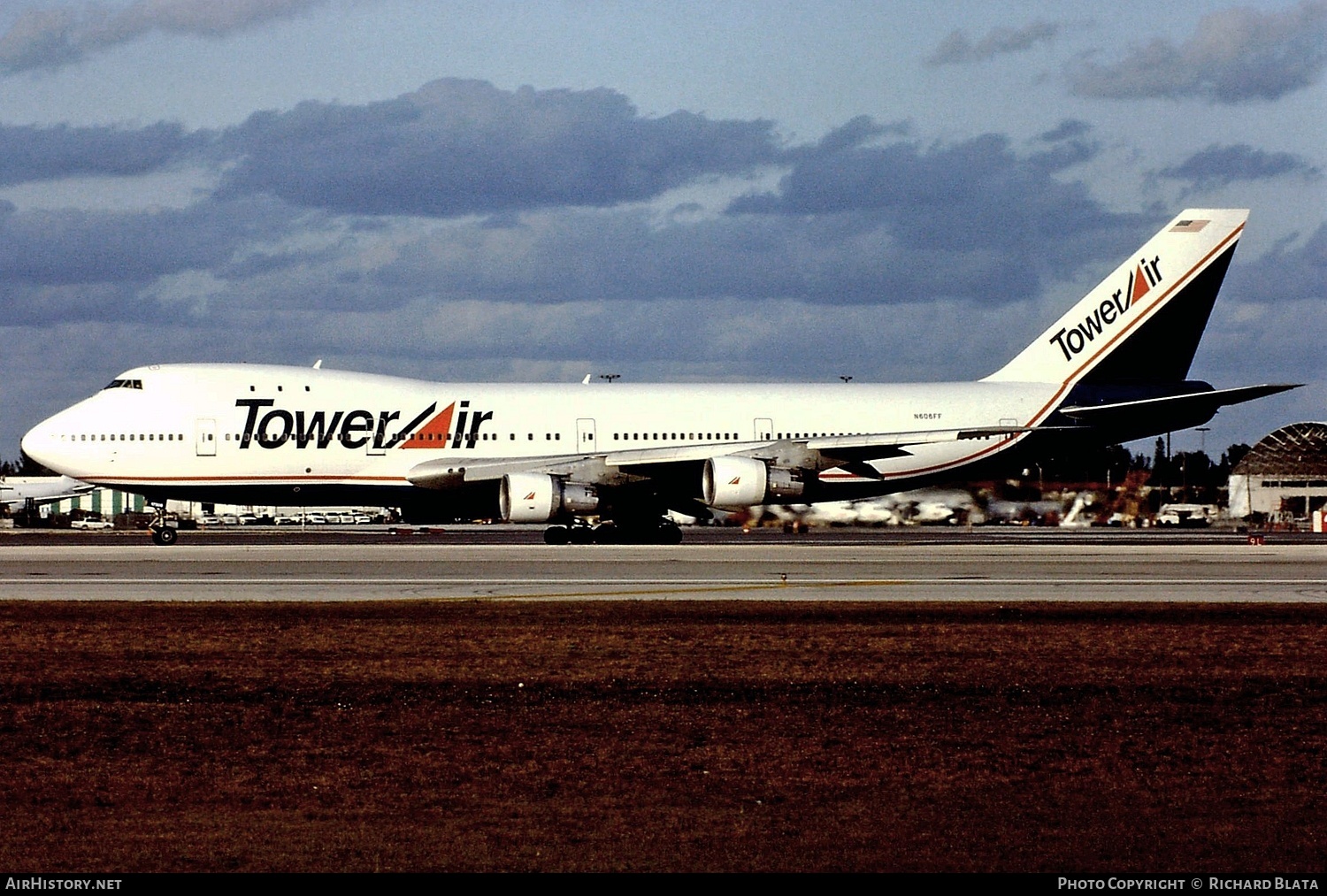 Aircraft Photo of N606FF | Boeing 747-136 | Tower Air | AirHistory.net #813538