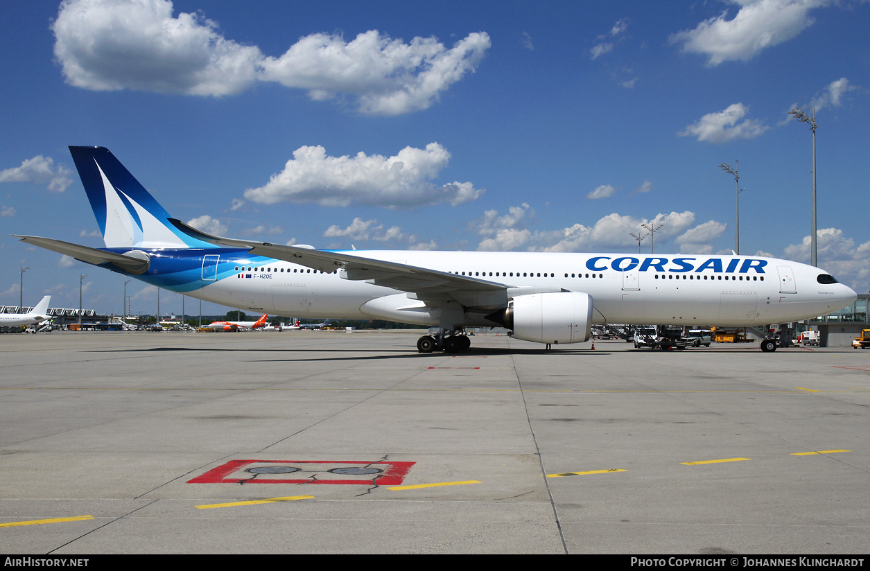 Aircraft Photo of F-HZOE | Airbus A330-941N | Corsair | AirHistory.net #813577