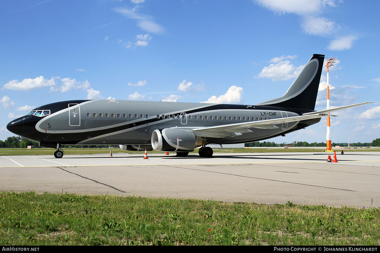 Aircraft Photo of LY-CHF | Boeing 737-31S | AirHistory.net #813602