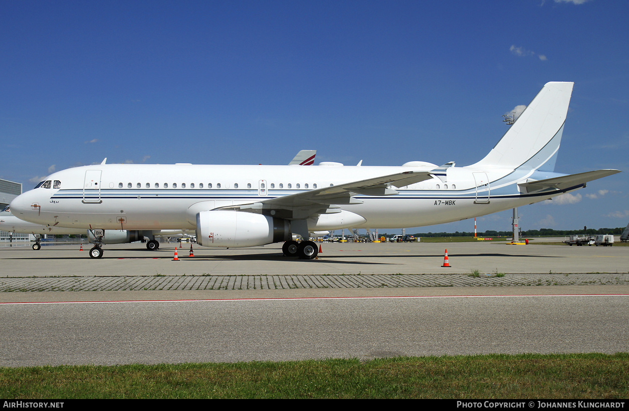 Aircraft Photo of A7-MBK | Airbus ACJ320 (A320-232/CJ) | Qatar Amiri Flight | AirHistory.net #813604