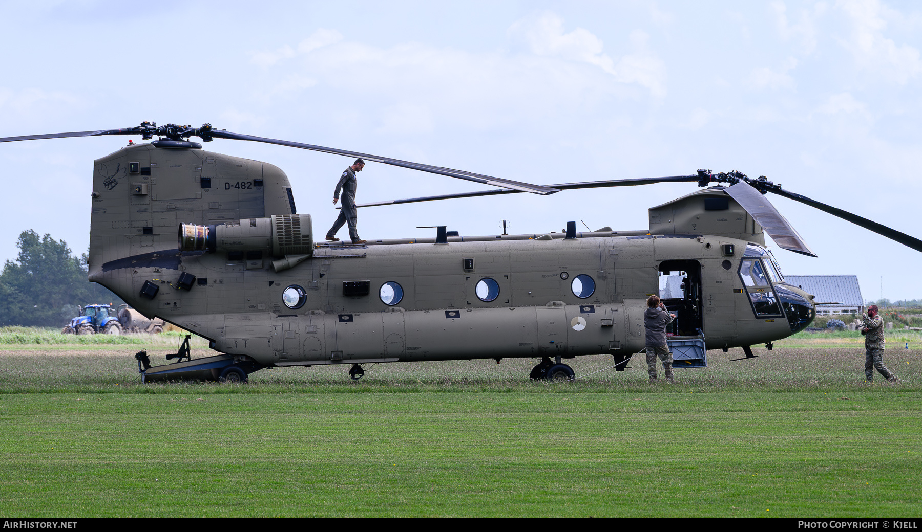 Aircraft Photo of D-482 | Boeing CH-47F Chinook (414) | Netherlands - Air Force | AirHistory.net #813652