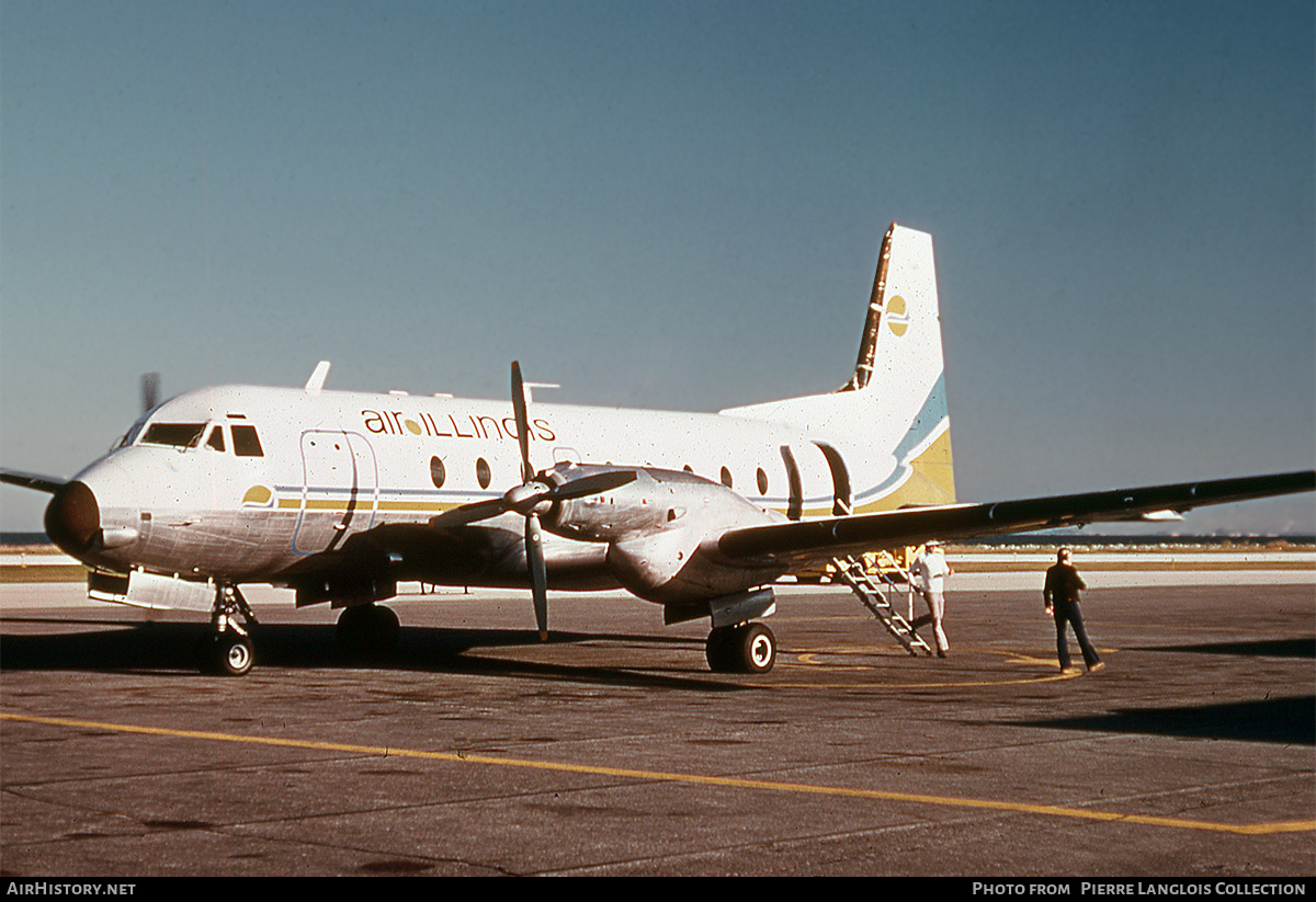 Aircraft Photo of N748LL | Hawker Siddeley HS-748 Srs2A/FAA | Air Illinois | AirHistory.net #813653