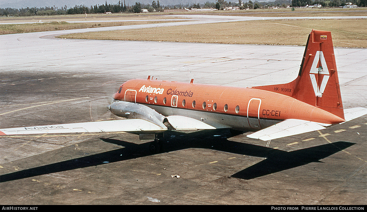 Aircraft Photo of HK-1698X / CC-CEI | Hawker Siddeley HS-748 Srs2/232 | Avianca | AirHistory.net #813666