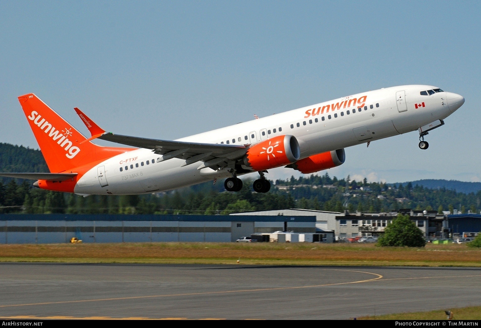 Aircraft Photo of C-FTXF | Boeing 737-8 Max 8 | Sunwing Airlines | AirHistory.net #813674