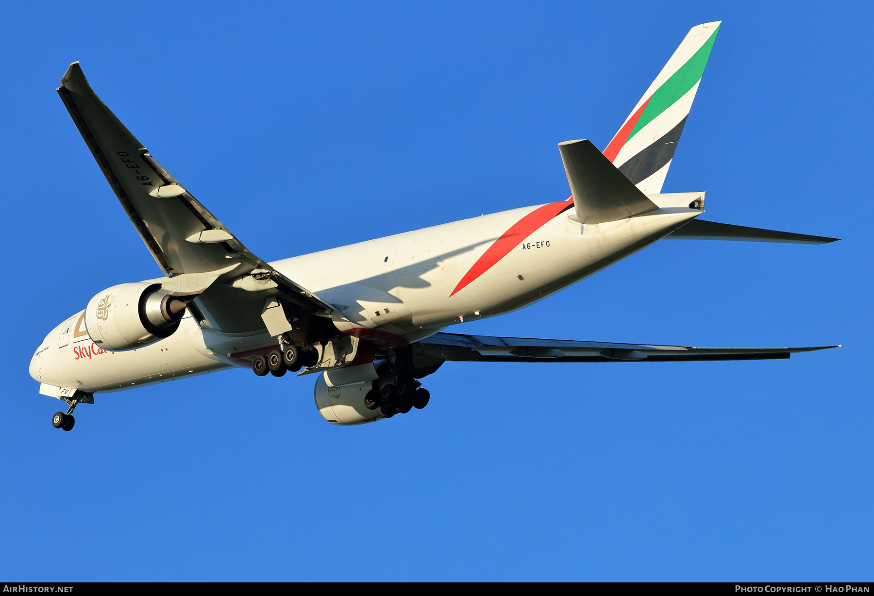 Aircraft Photo of A6-EFO | Boeing 777-F1H | Emirates SkyCargo | AirHistory.net #813676