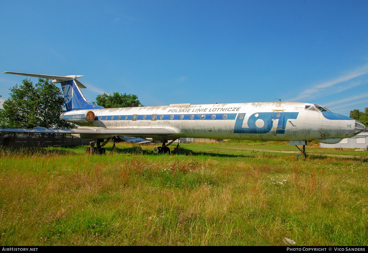 Aircraft Photo of SP-LHE | Tupolev Tu-134A | LOT Polish Airlines - Polskie Linie Lotnicze | AirHistory.net #813684