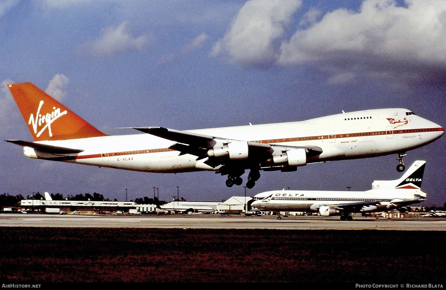 Aircraft Photo of G-VLAX | Boeing 747-238B | Virgin Atlantic Airways | AirHistory.net #813690