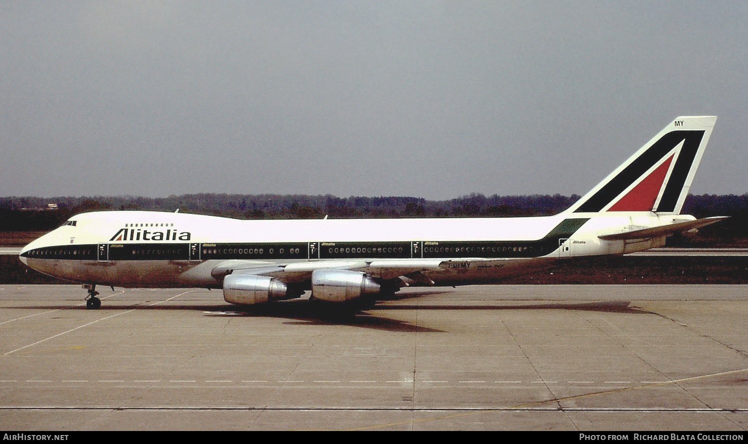 Aircraft Photo of I-DEMY | Boeing 747-230B | Alitalia | AirHistory.net #813703