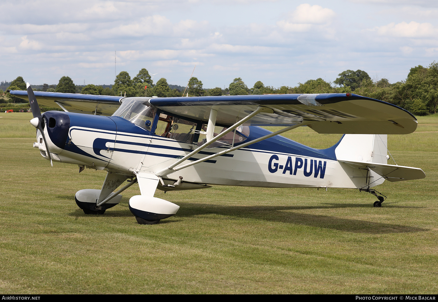 Aircraft Photo of G-APUW | Auster J-5V Autocar | AirHistory.net #813706