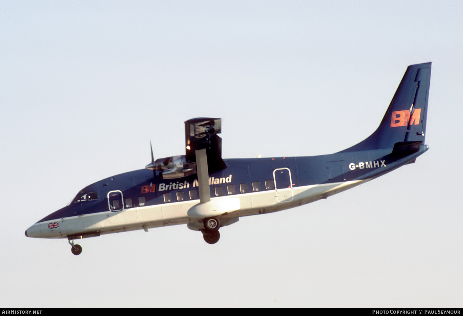 Aircraft Photo of G-BMHX | Short 360-200 | British Midland Airways - BMA | AirHistory.net #813730