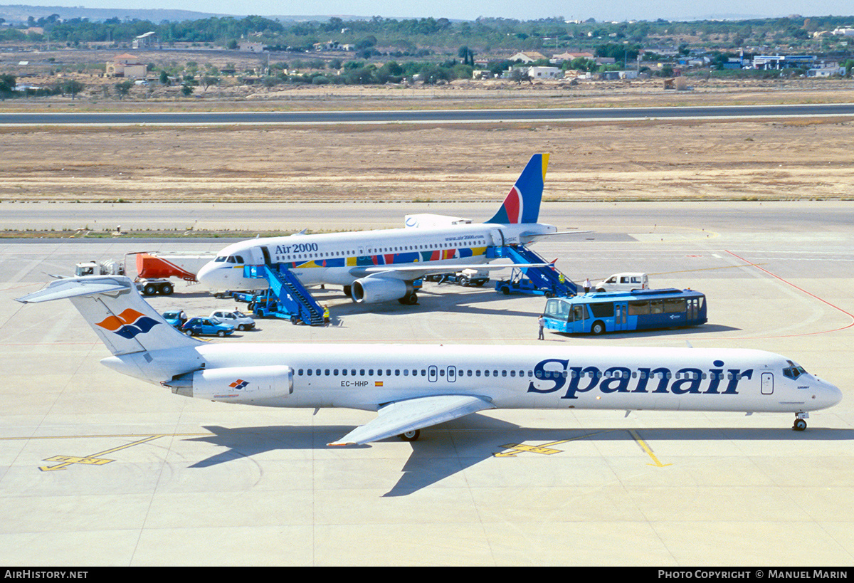 Aircraft Photo of EC-HHP | McDonnell Douglas MD-82 (DC-9-82) | Spanair | AirHistory.net #813731