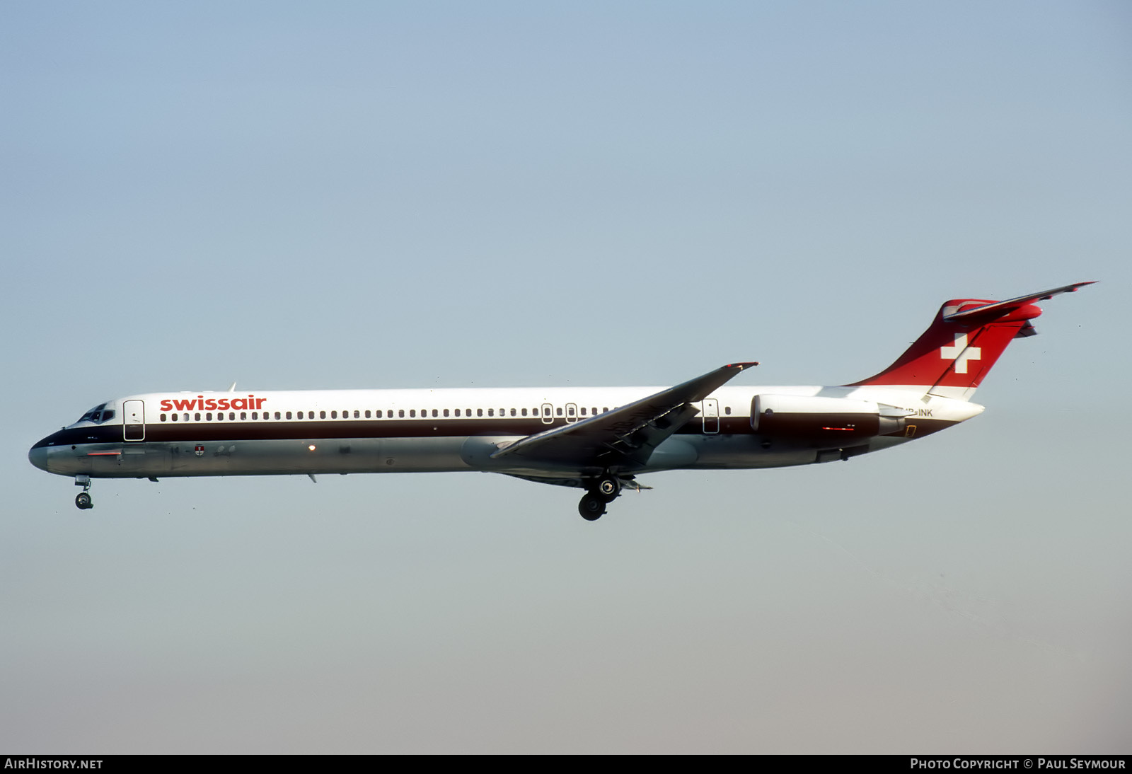 Aircraft Photo of HB-INK | McDonnell Douglas MD-81 (DC-9-81) | Swissair | AirHistory.net #813733