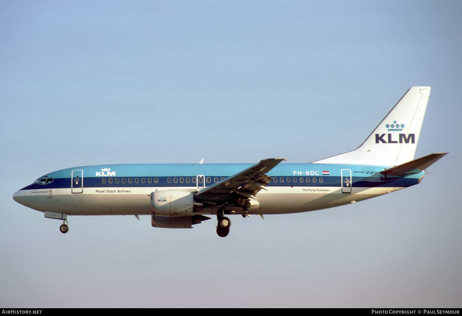 Aircraft Photo of PH-BDC | Boeing 737-306 | KLM - Royal Dutch Airlines | AirHistory.net #813735