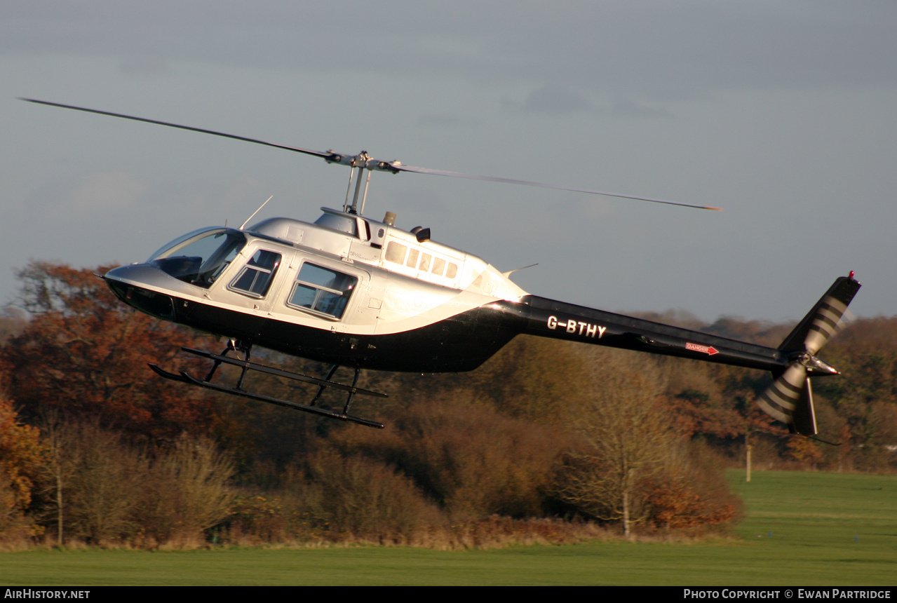 Aircraft Photo of G-BTHY | Bell 206B-3 JetRanger III | AirHistory.net #813748