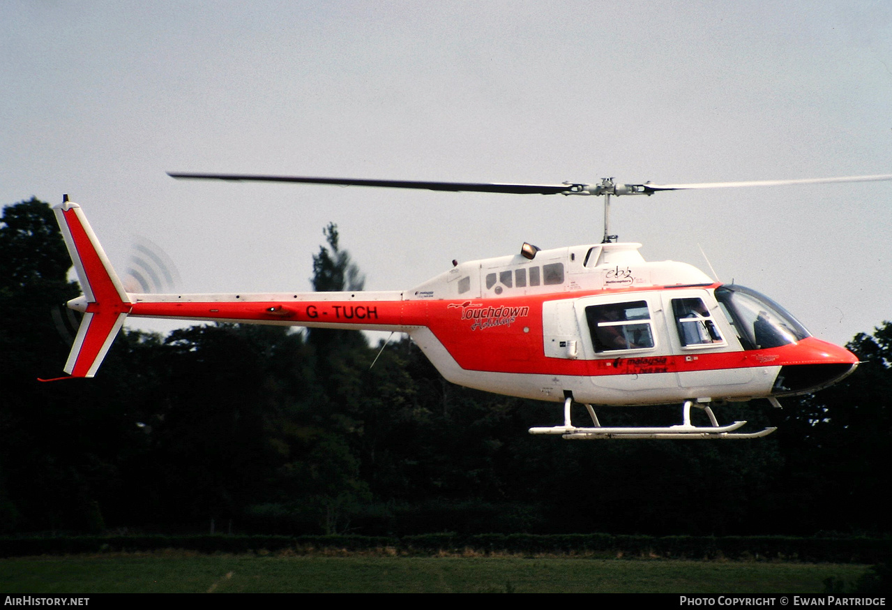 Aircraft Photo of G-TUCH | Bell 206B JetRanger II | EBG Helicopters | AirHistory.net #813757