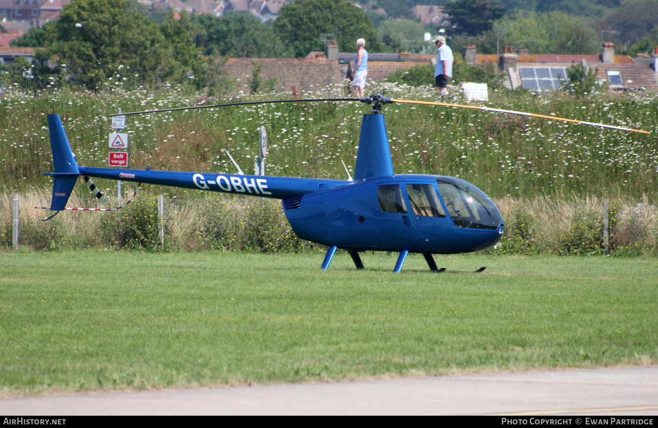 Aircraft Photo of G-OBHE | Robinson R-44 Astro | AirHistory.net #813758