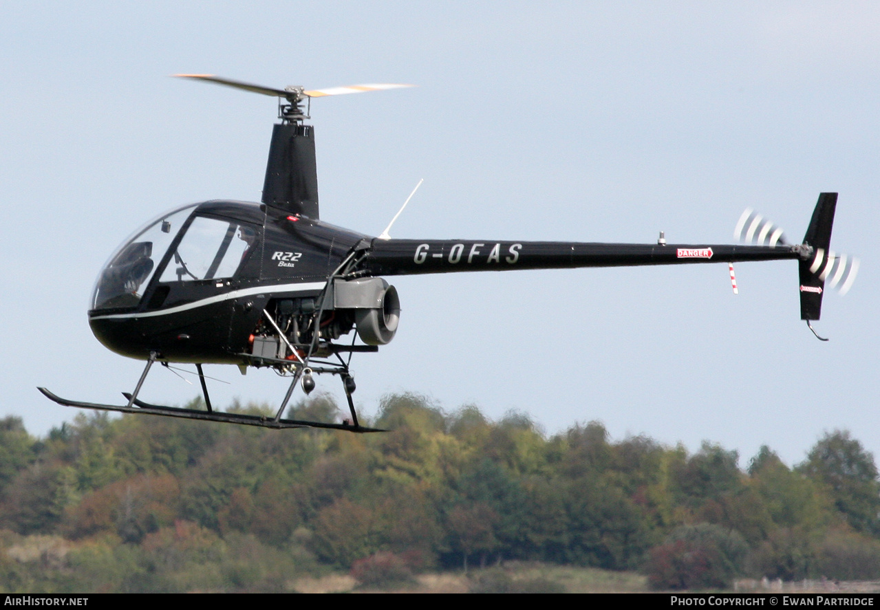 Aircraft Photo of G-OFAS | Robinson R-22 Beta | AirHistory.net #813760