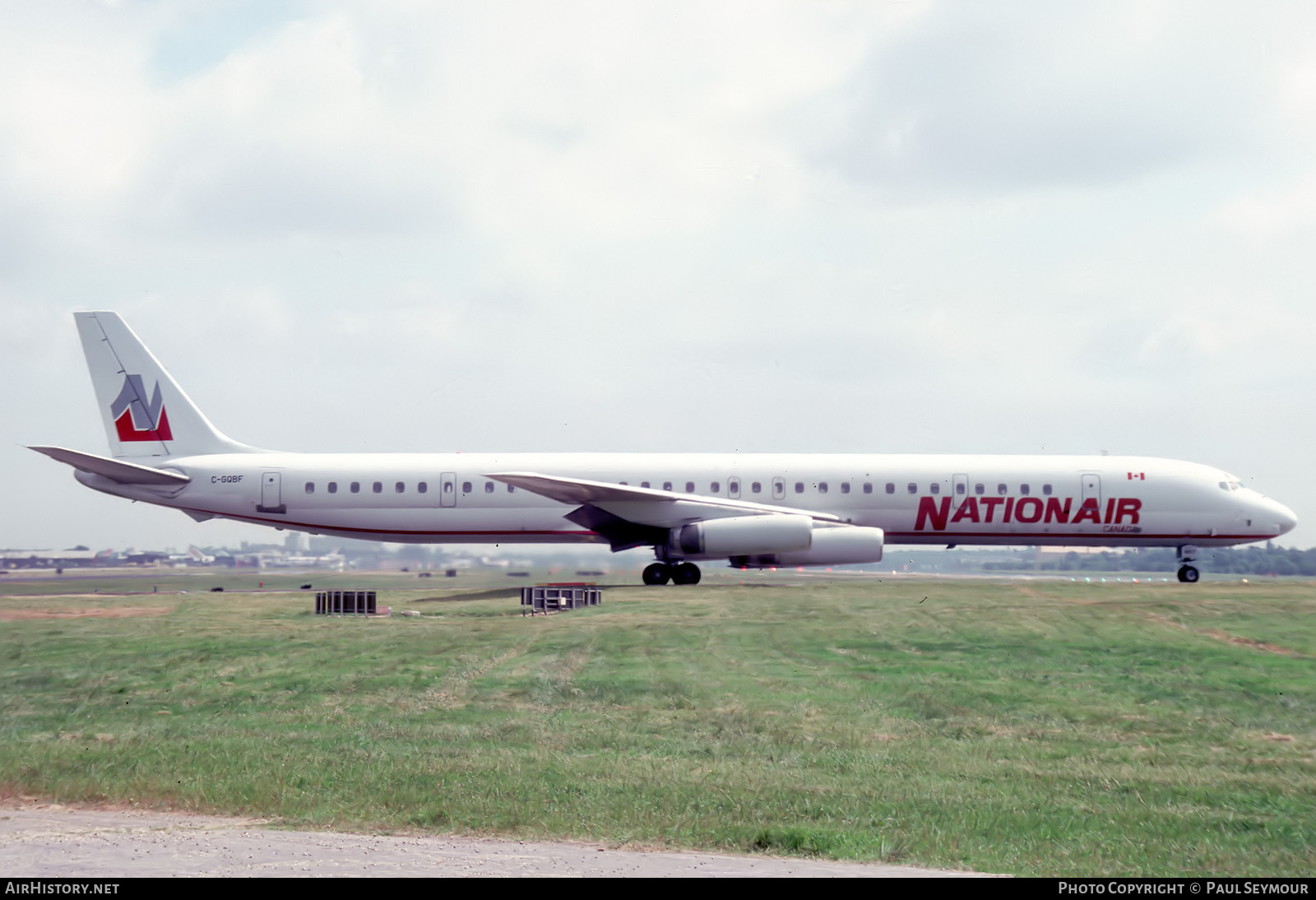 Aircraft Photo of C-GQBF | McDonnell Douglas DC-8-63(F) | Nationair | AirHistory.net #813761