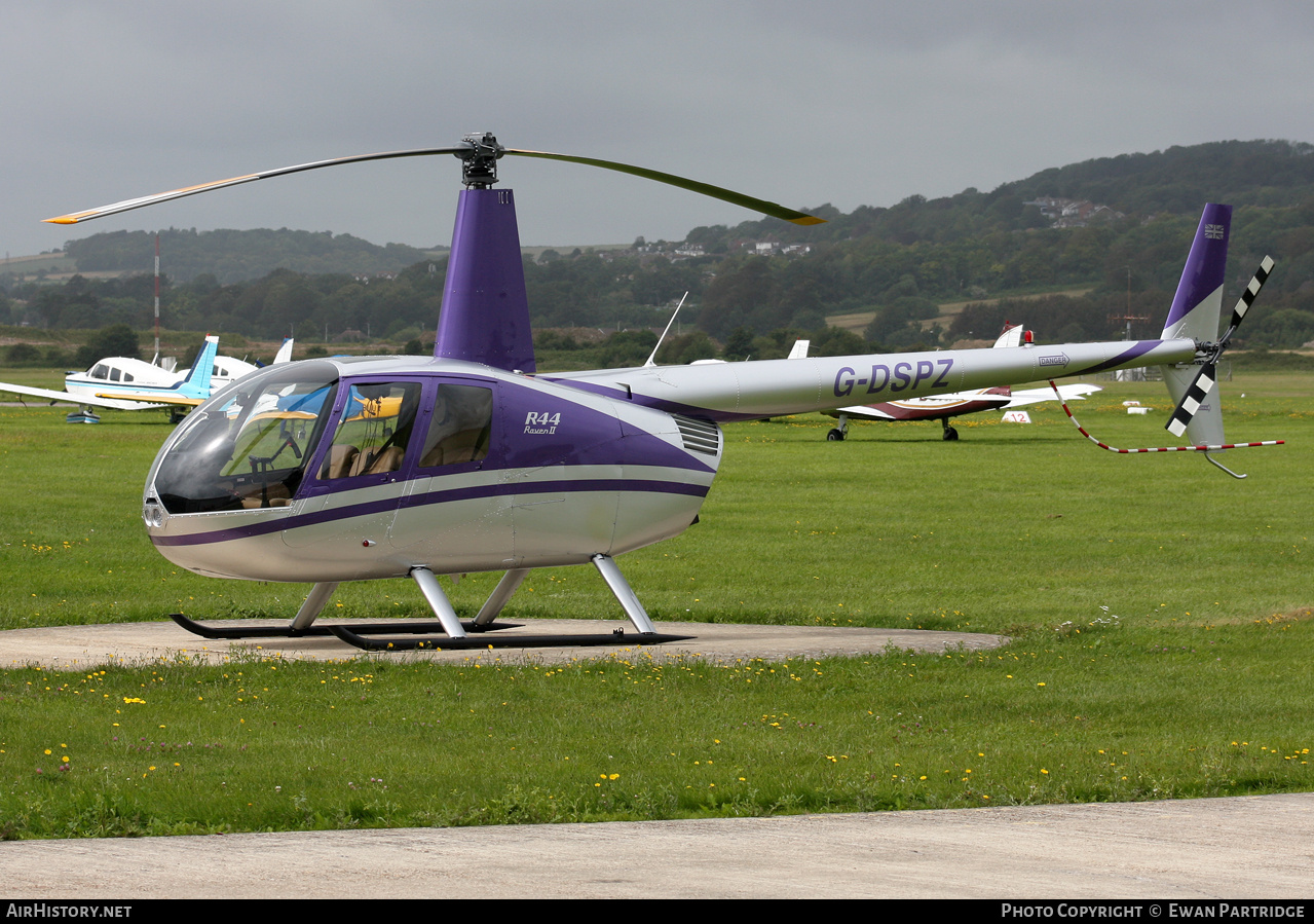 Aircraft Photo of G-DSPZ | Robinson R-44 Raven II | AirHistory.net #813765