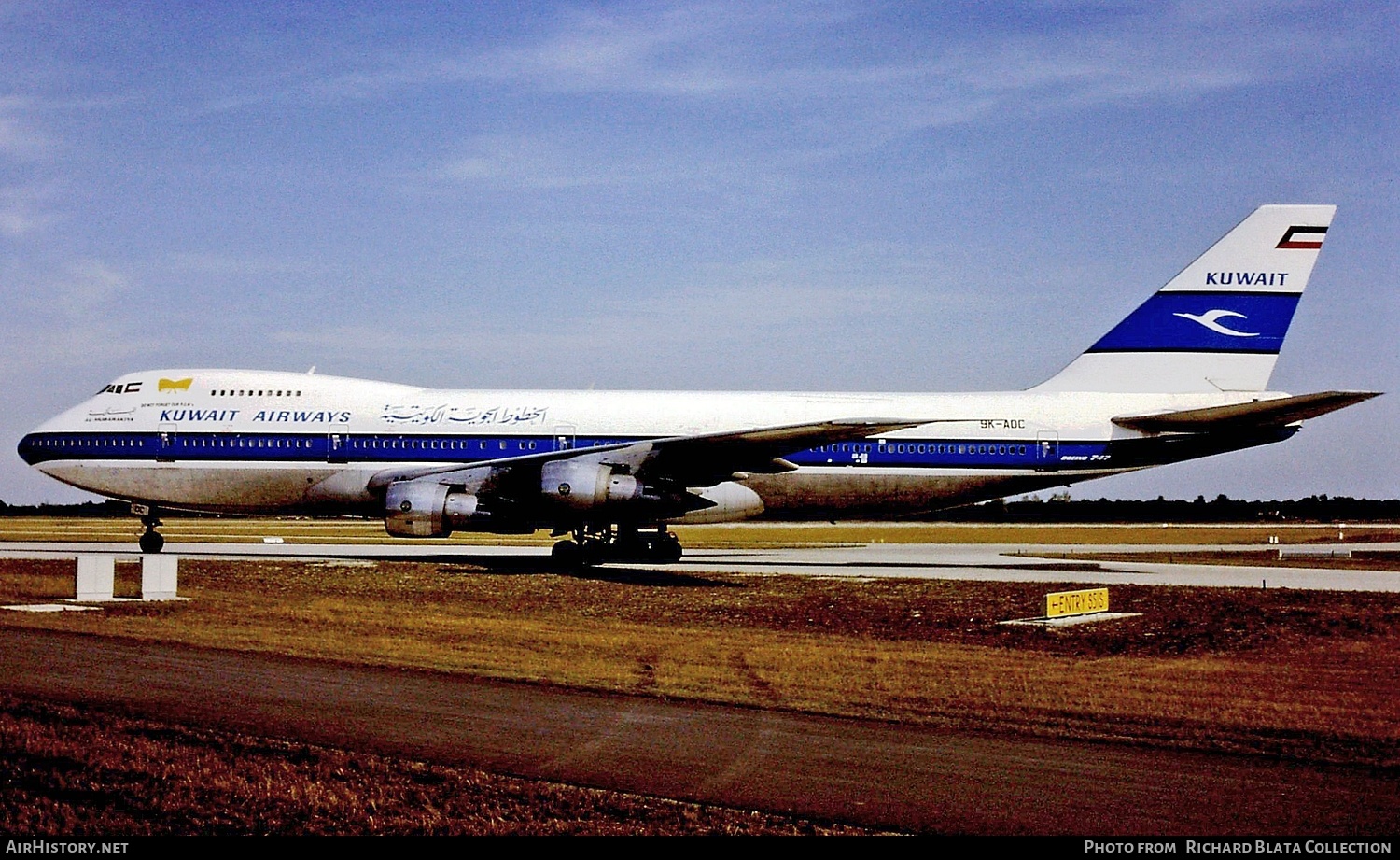 Aircraft Photo of 9K-ADC | Boeing 747-269BM | Kuwait Airways | AirHistory.net #813767