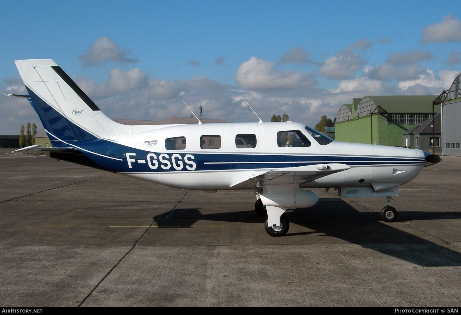 Aircraft Photo of F-GSGS | Piper PA-46-350P Malibu Mirage | AirHistory.net #813778