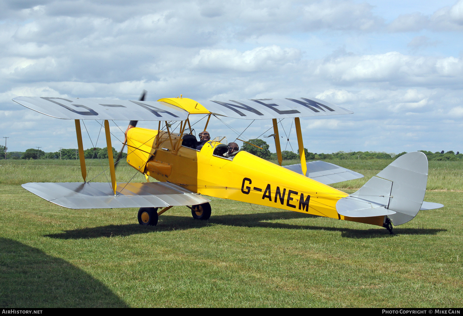 Aircraft Photo of G-ANEM | De Havilland D.H. 82A Tiger Moth II | AirHistory.net #813796