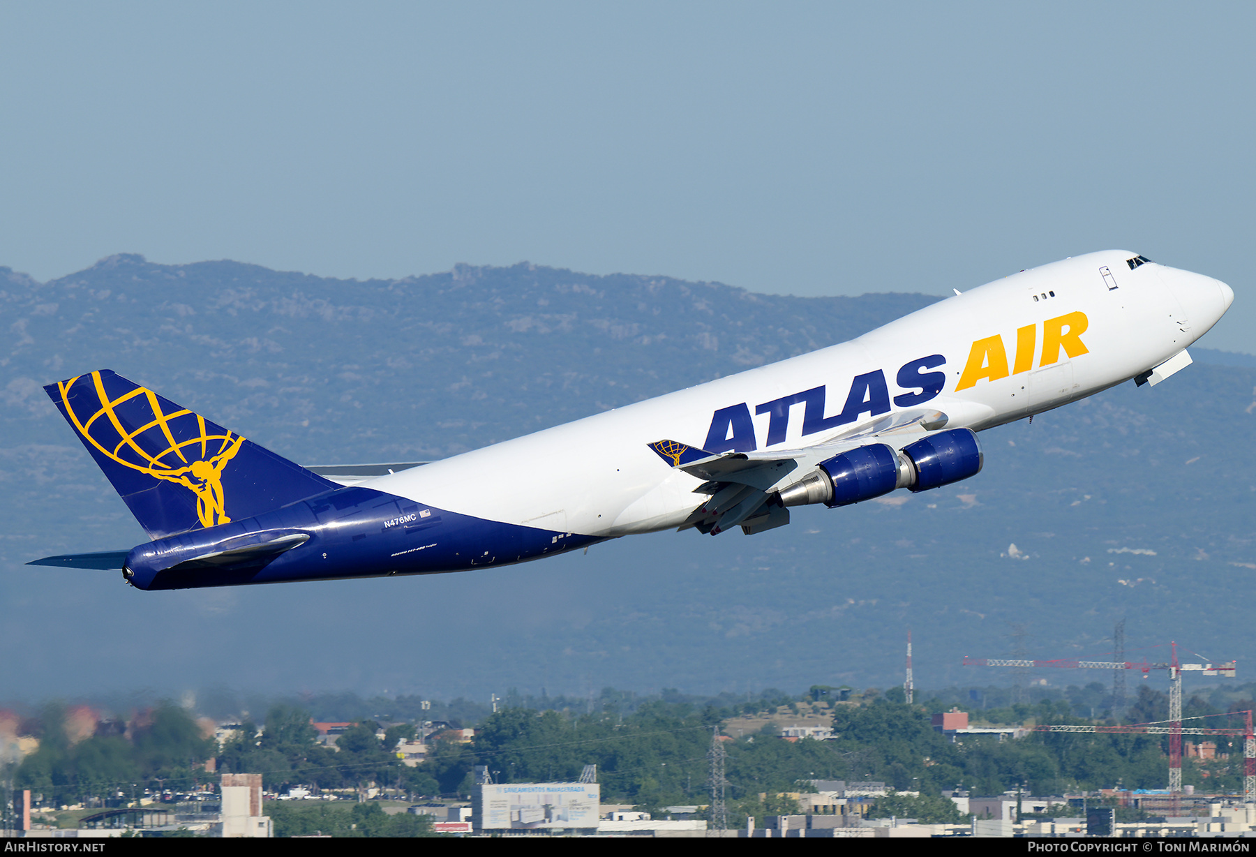 Aircraft Photo of N476MC | Boeing 747-47UF/SCD | Atlas Air | AirHistory.net #813832