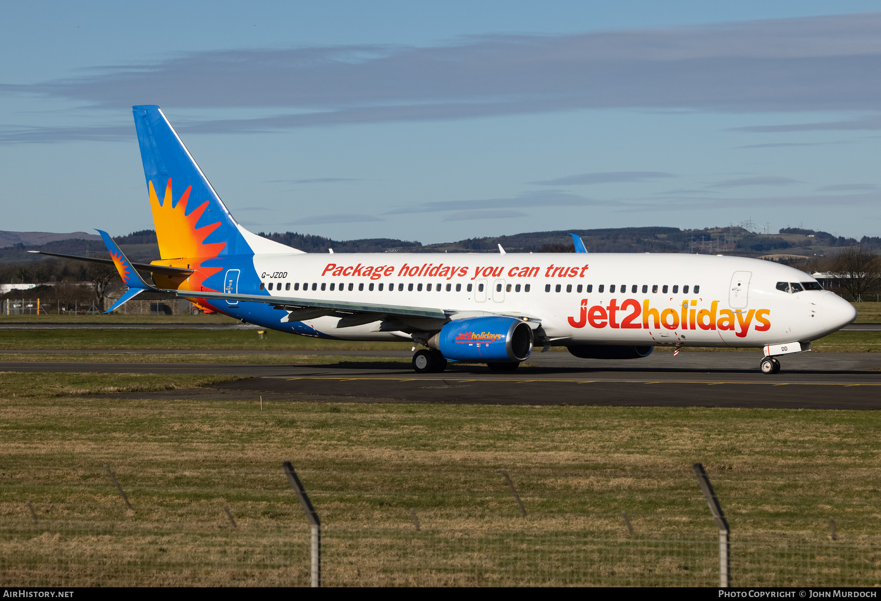Aircraft Photo of G-JZDD | Boeing 737-8JP | Jet2 Holidays | AirHistory.net #813833